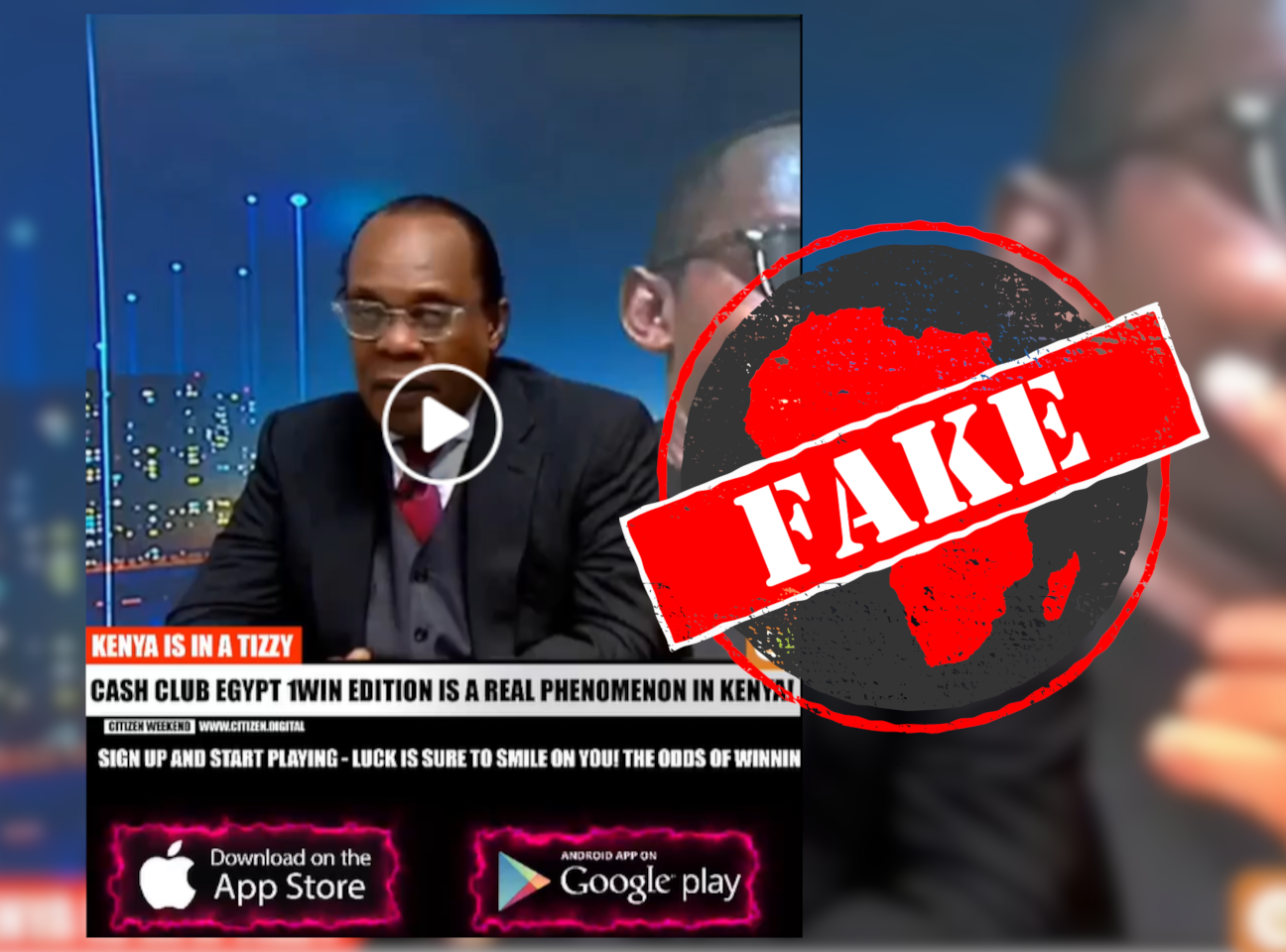 Video of Kenyan news anchor Jeff Koinange promoting gambling app is a deepfake