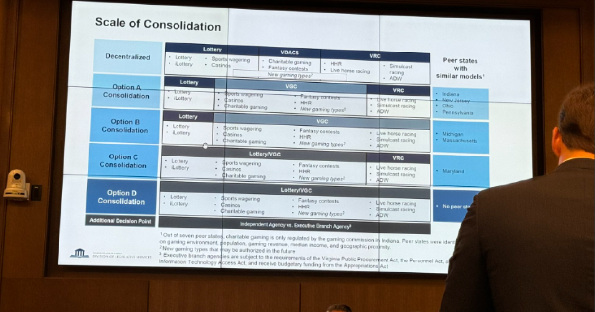 Virginia's new gambling agency, skill game monitor considered