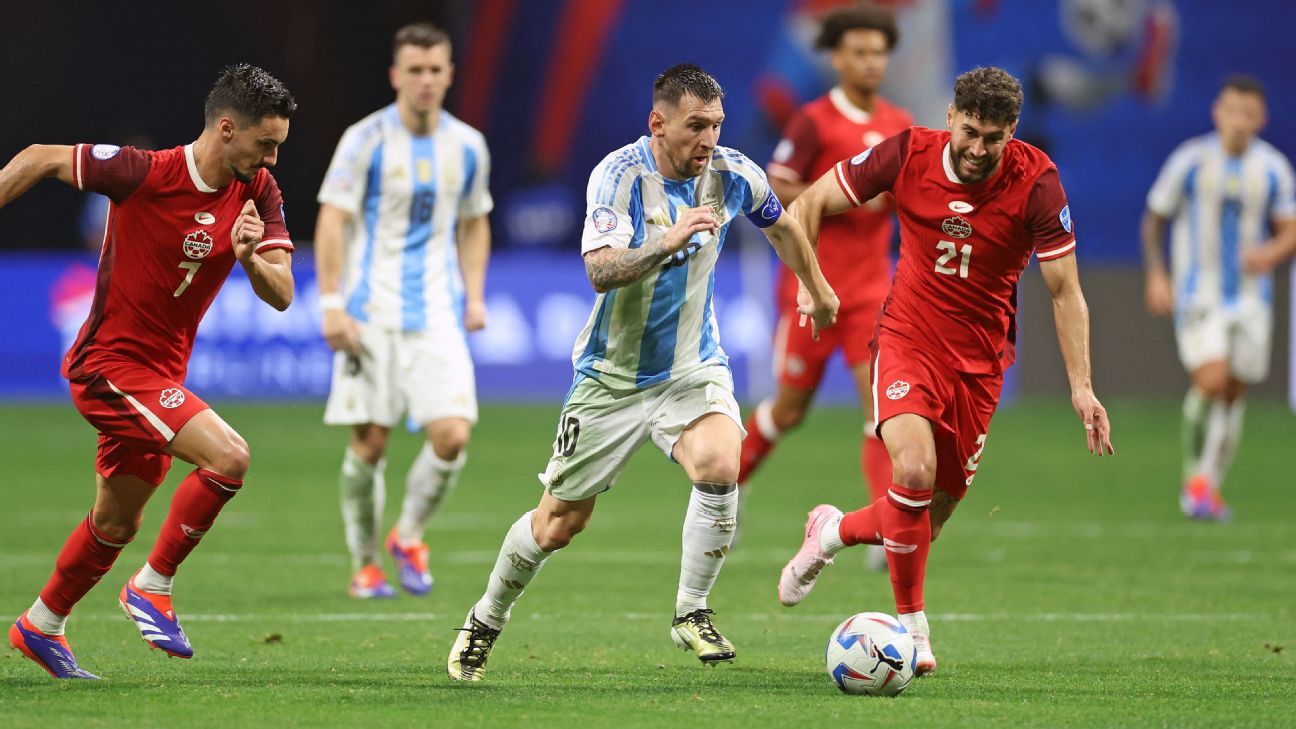 Argentinië opent Copa América met simpele overwinning