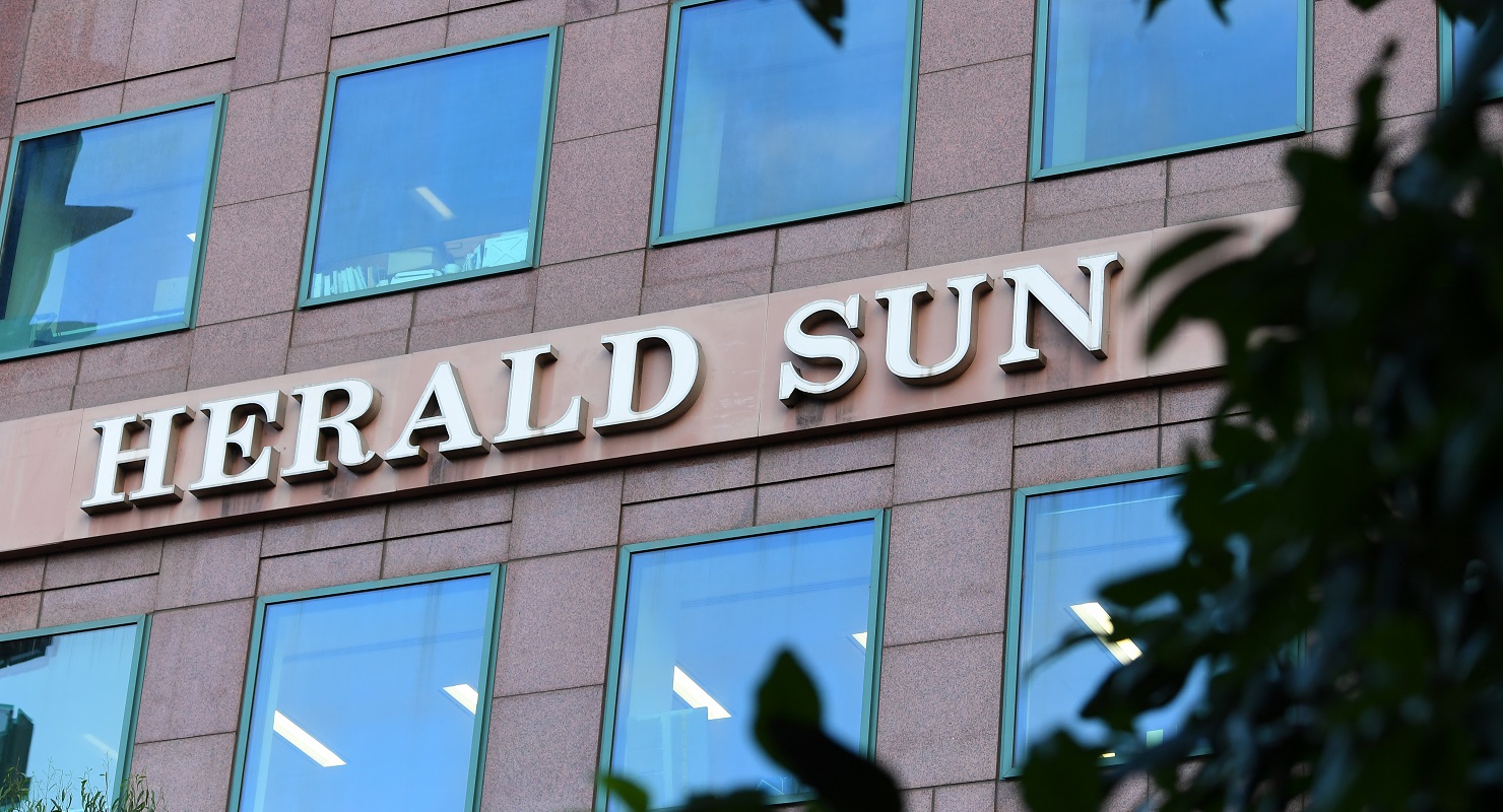 The Herald Sun building in Melbourne (Image: AAP/James Ross)