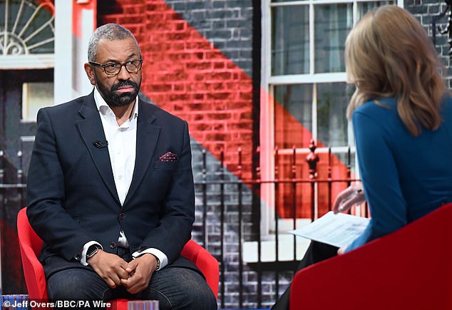 James Cleverly (pictured) acknowledged the betting furore was distracting from the election as the Tories' chief data officer became latest investigated by the Gambling Commission