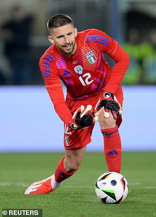 Tottenham goalkeeper Guglielmo Vicario is also included in the final squad