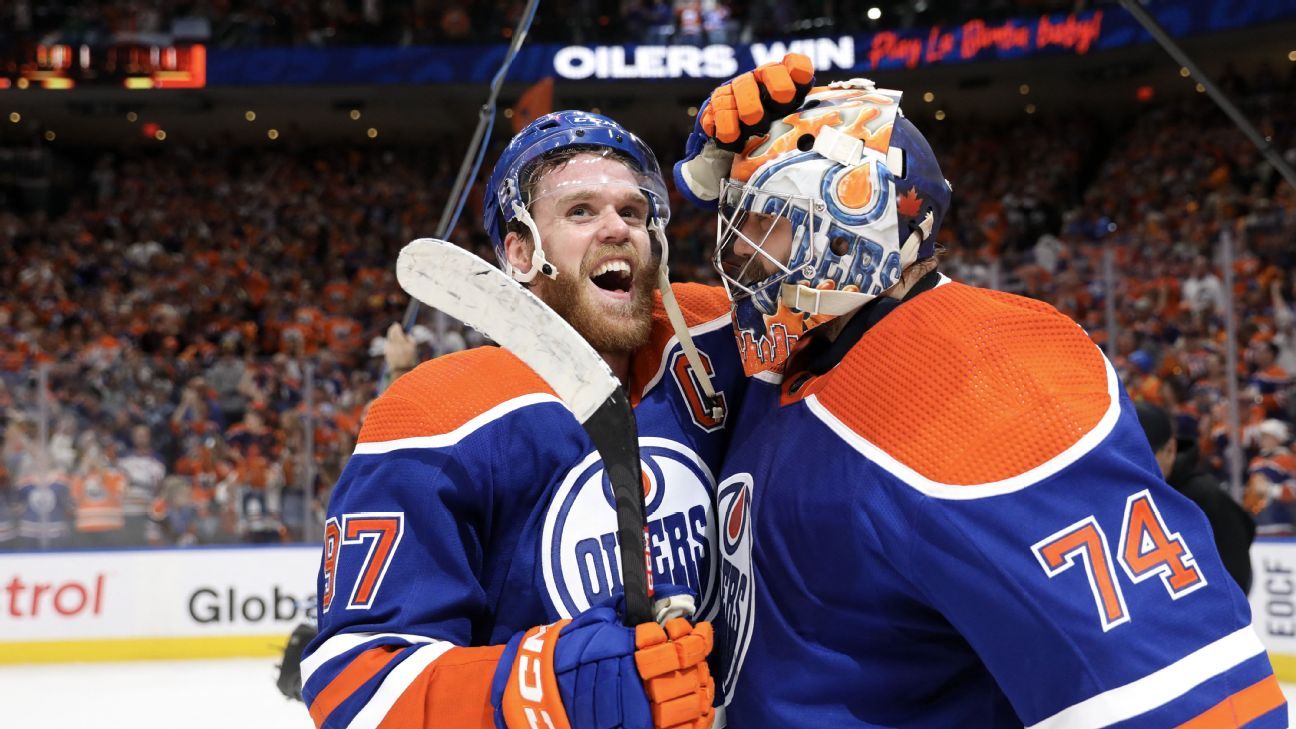 Oilers bereiken na 18 jaar weer Stanley Cup Finals