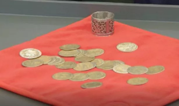 An Antiques Roadshow guest brought in a silver gambling box.