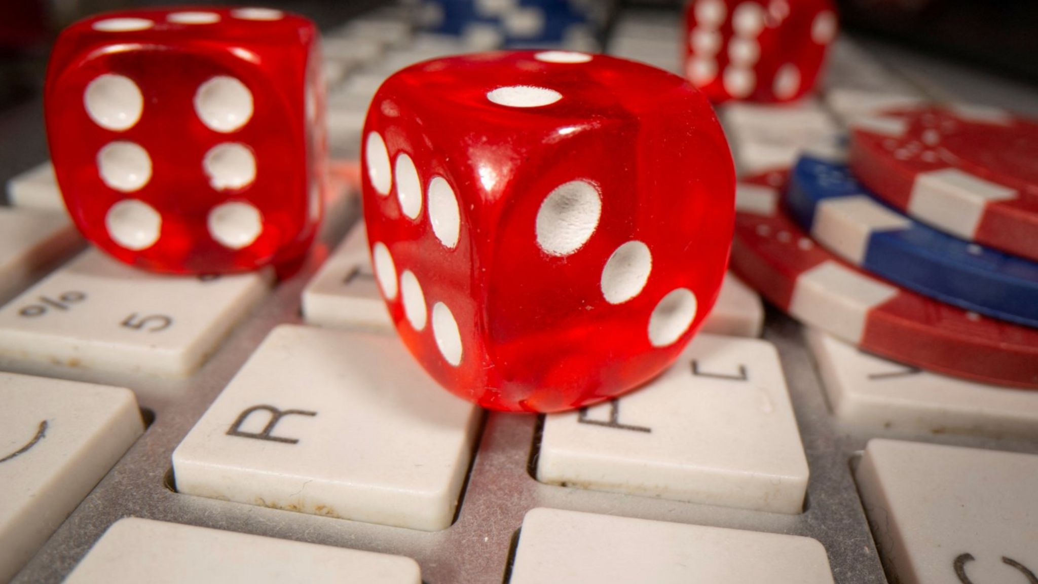 Dice on computer