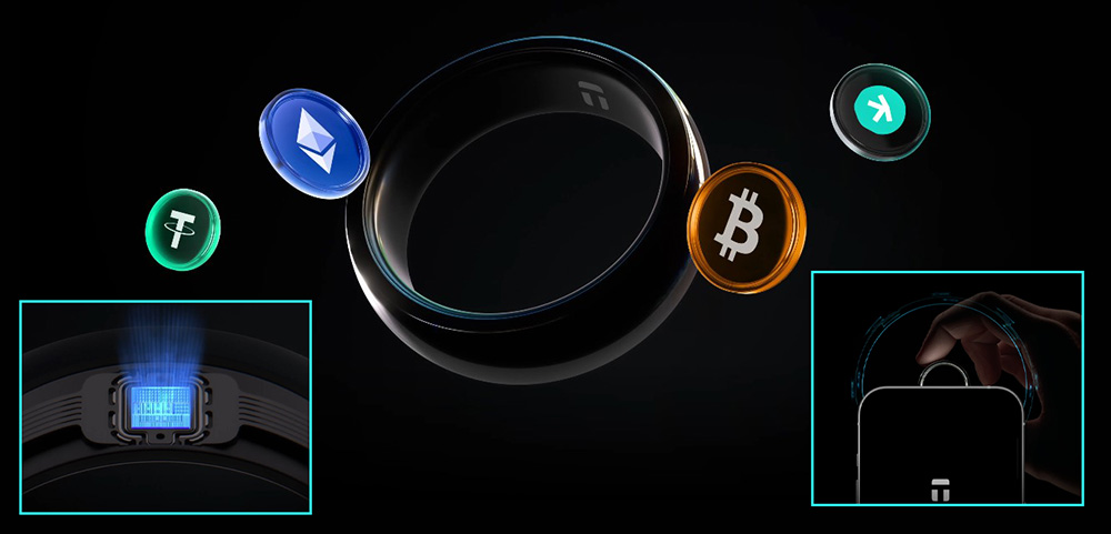 Tangem Ring Wearable Crypto Wallet