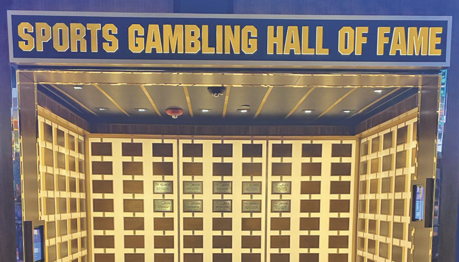 They're upping the ante at the Sports Gambling Hall of Fame