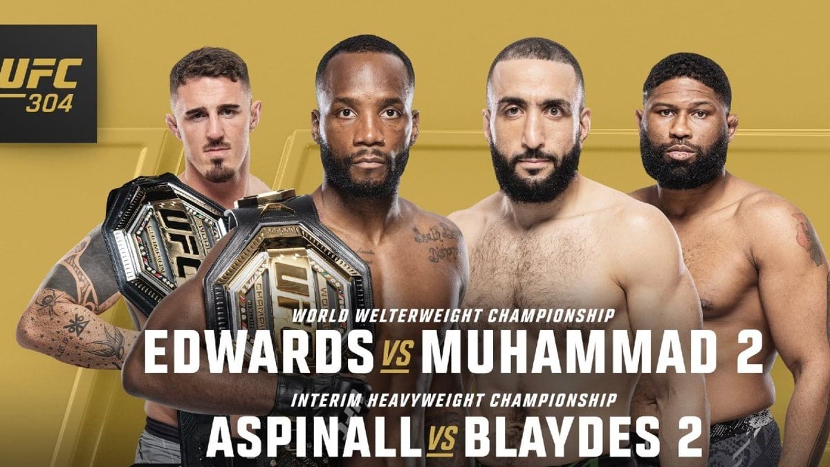 Wedden op UFC 304: voorbeschouwing voorspelling en odds Edwards vs Muhammad