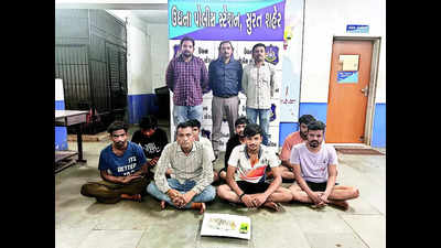 300 arrested for gambling in raids at 48 places | - Times of India