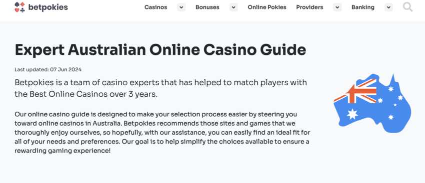 BetPokies Leading Affiliate Product by Providing First-Class Gambling Information