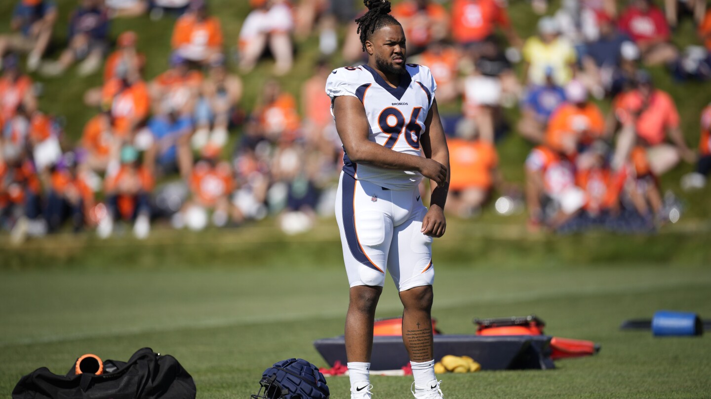 Broncos defensive lineman Eyioma Uwazurike returns after year-long gambling suspension