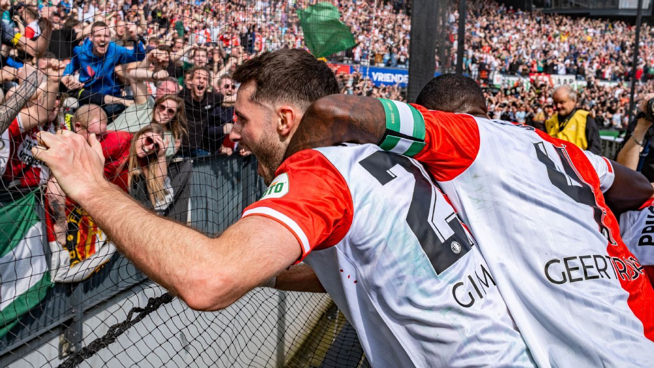 Feyenoord plaatst palen en netten voor Klassieker in De Kuip