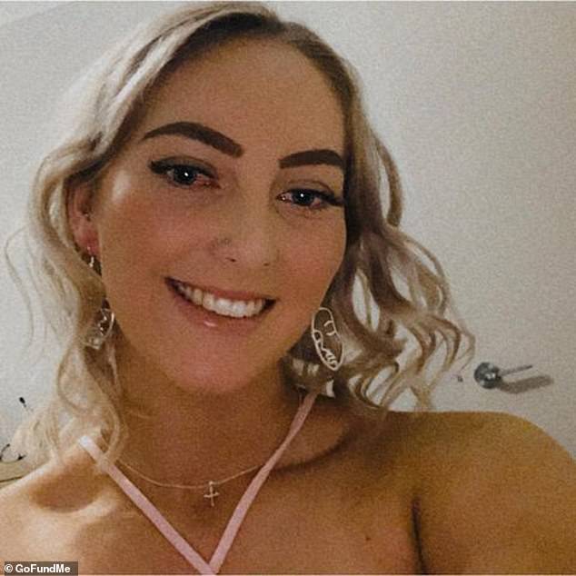 The body of 21-year-old Hannah McGuire (pictured) was found in a burnt-out car in Scarsdale, about 25km south of Ballarat, on April 5