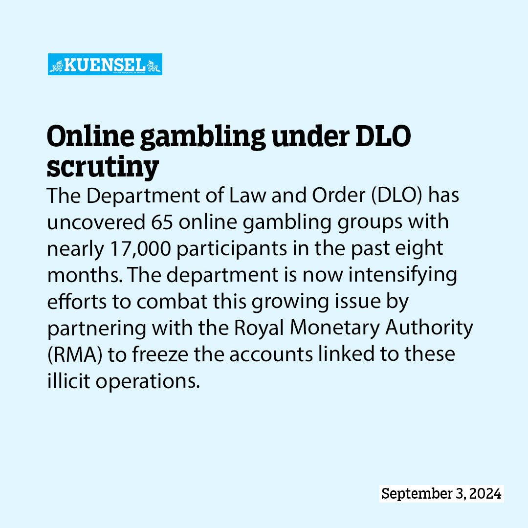 Online gambling under DLO scrutiny