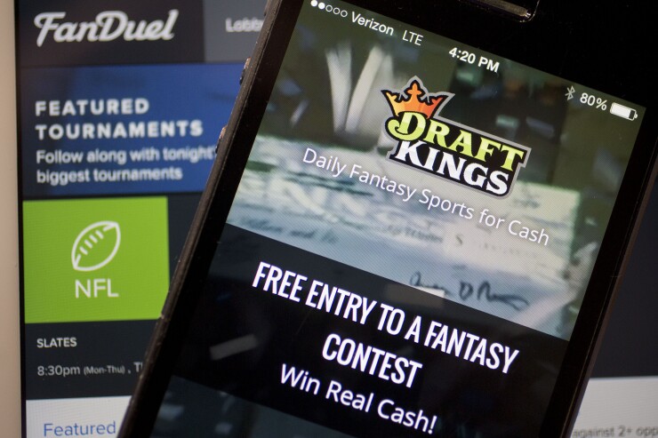 DraftKings Inc. And FanDuel Inc. Applications As Ad Spending Increases