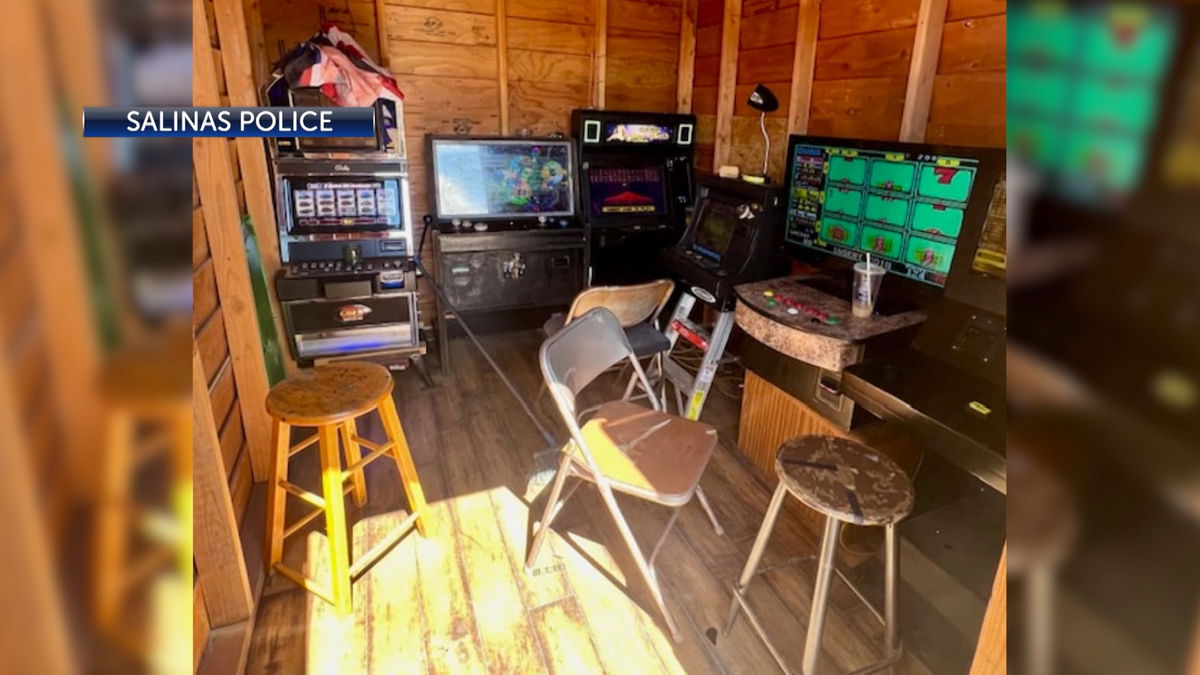 Salinas Police discovers an illegal gambling operation in North Salinas