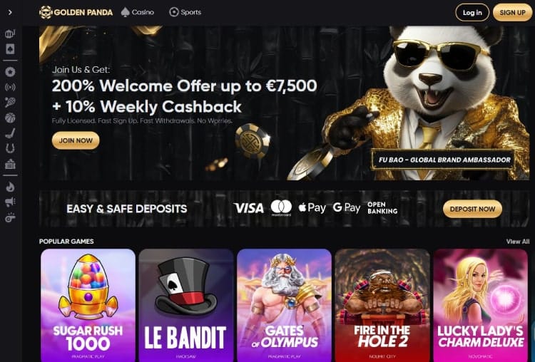 golden panda beste casino zonder cruks nederland