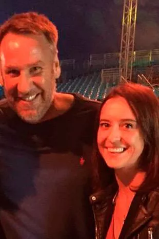 Paul Merson and wife Kate