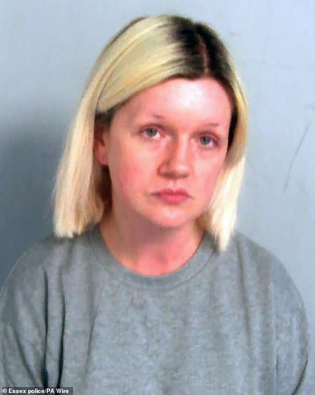 Artist Virginia McCullough, 36, (pictured) admitted poisoning her father with prescription medication and stabbing her mother before hiding their bodies for years