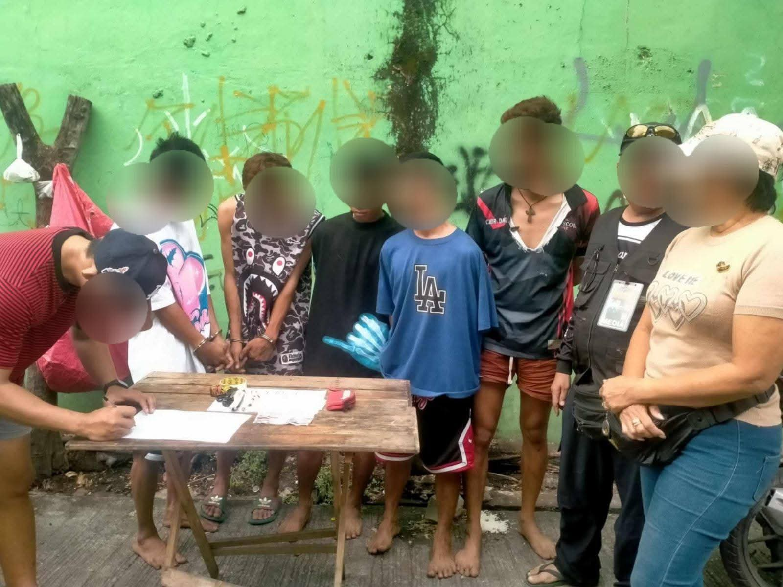 5 arrested for illegal gambling, possession of shabu, firearm in Rizal