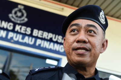 Penang police arrest 1,757, seize RM303,000 in 1,411 anti-gambling raids this year, says acting state police chief