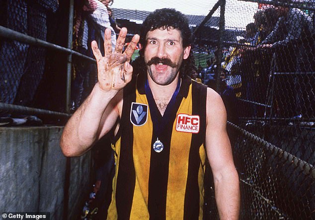 Dylan's dad Robert DiPierdomenico is a former AFL hardman midfielder who won five premierships playing for the Hawthorn Hawks in the VFL/AFL between 1975 and 1991