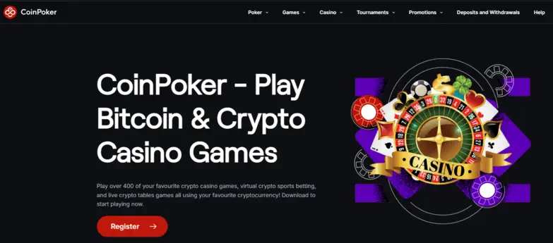 Coinpoker crypto casino