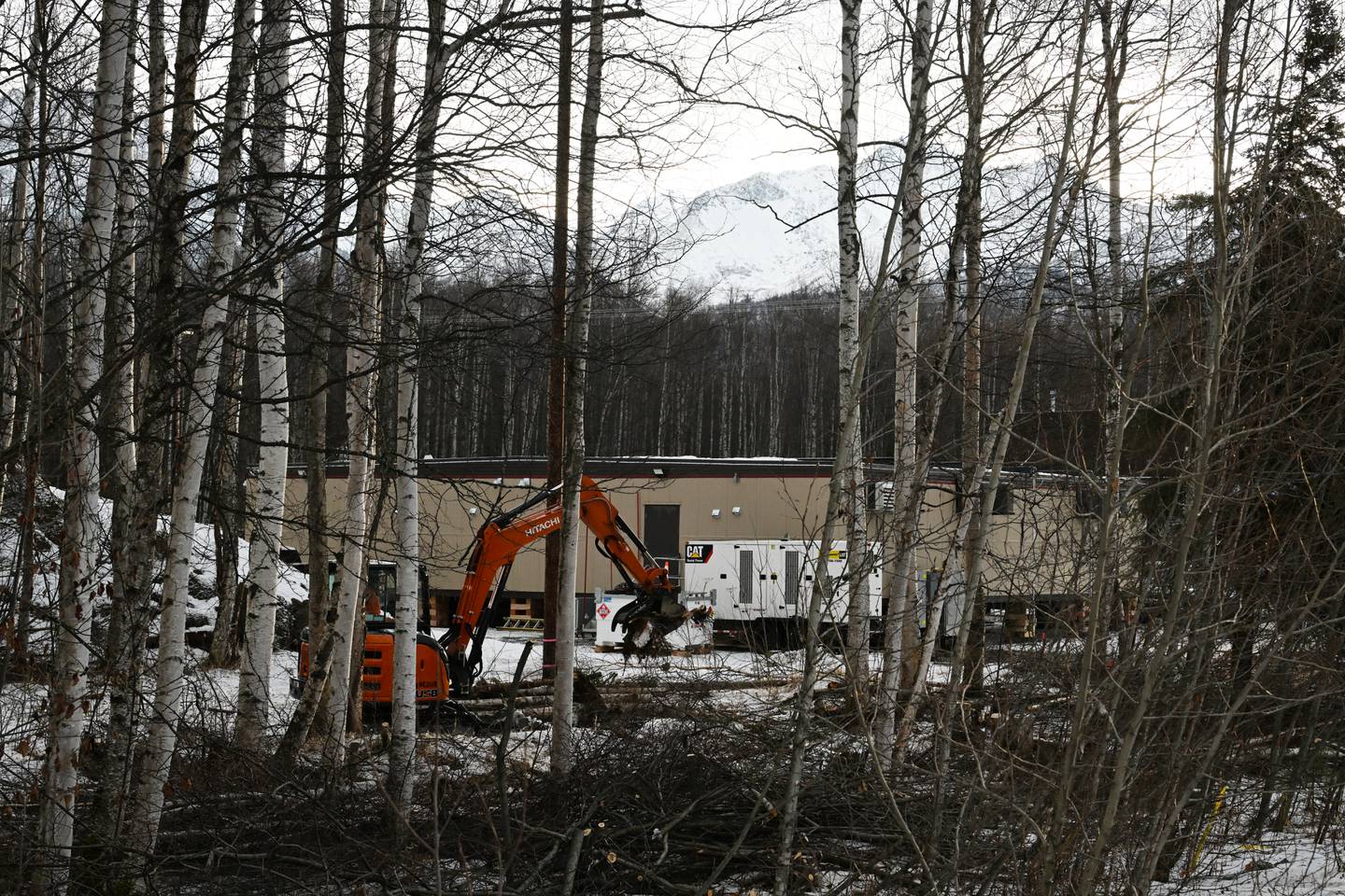 Native Village of Eklutna opens limited gambling operation at site of future casino in Birchwood