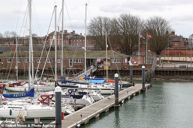 The club is based on the site of the Second World War base HMS Hornet, from which motor torpedo boats and gunboats were deployed to patrol the Channel