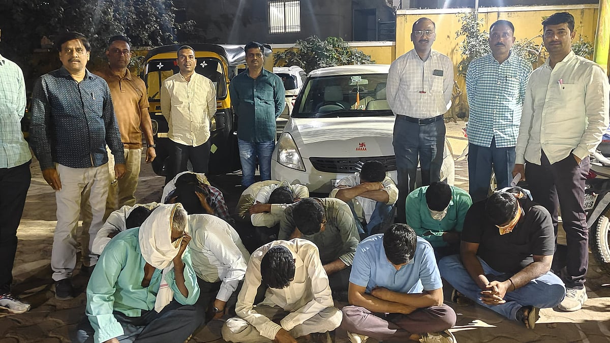 Aurangabad: 14 Gamblers Arrested With Rs 14 Lakh In Seized Goods In Khuldabad Gambling Den Raid