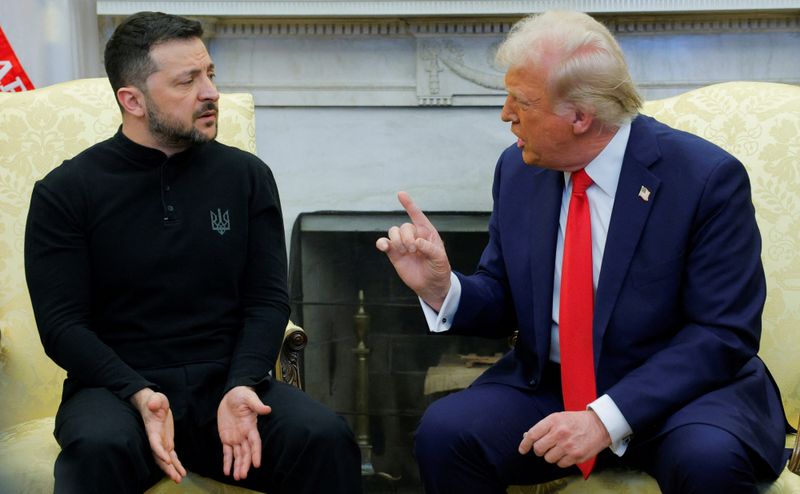 ‘Gambling with WW III’: Trump, Zelenskyy spar during WH meet - The Tribune