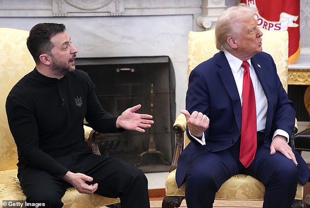 President Zelensky and President Trump both shouted in their meeting